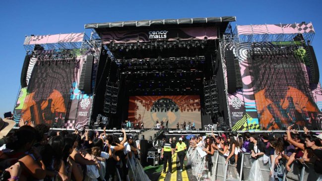 Lollapalooza Chile 2025: Horarios y artistas de hoy sábado 22