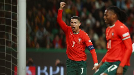   [VIDEO] Cristiano Ronaldo se repuso tras el penal perdido y anotó su gol 929 ante Dinamarca 