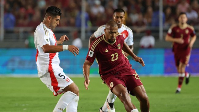 [VIDEO] Venezuela pegó primero a Perú con un penal de Salomón Rondón