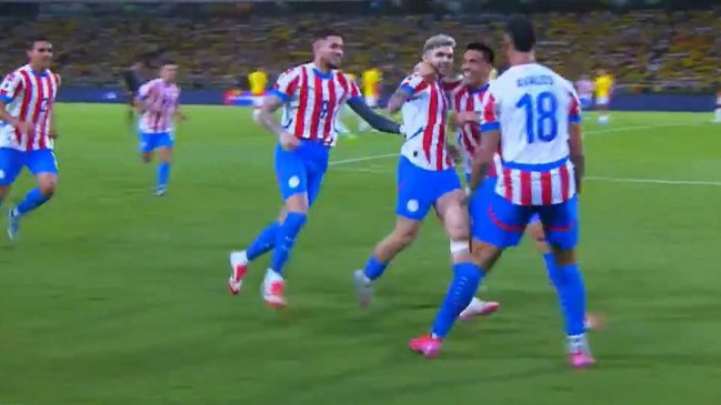 [VIDEO] Julio Enciso marcó el empate de Paraguay ante Colombia con un golazo