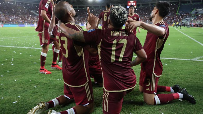 Venezuela venció a Perú y quedó en puesto de repechaje mundialista