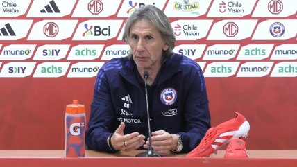   Gareca y el complejo panorama de la Roja: Me gusta esta clase de desafíos 