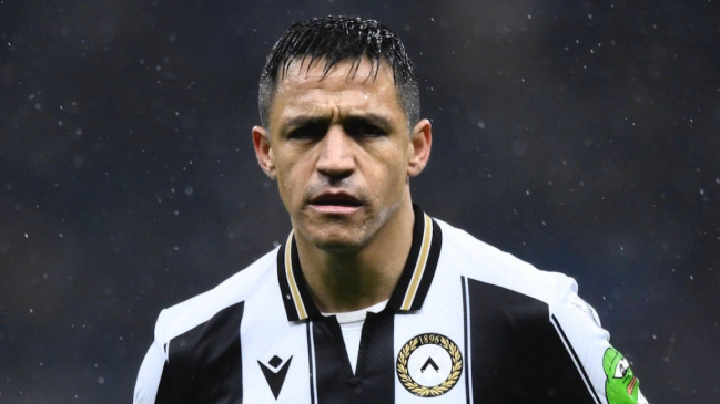 Udinese ratificó la lesión de Alexis Sánchez