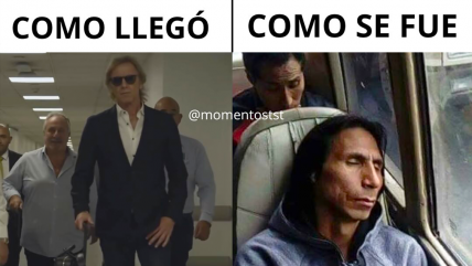   Los memes apuntaron contra Ricardo Gareca tras su salida de La Roja 