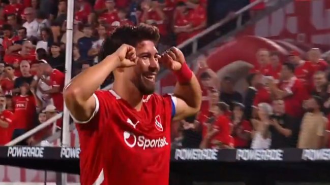 [VIDEO] Loyola anotó su segundo personal con un golazo de media distancia ante Godoy Cruz