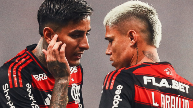 Flamengo de Erick Pulgar empató frente a Inter de Porto Alegre en su debut en el Brasileirao