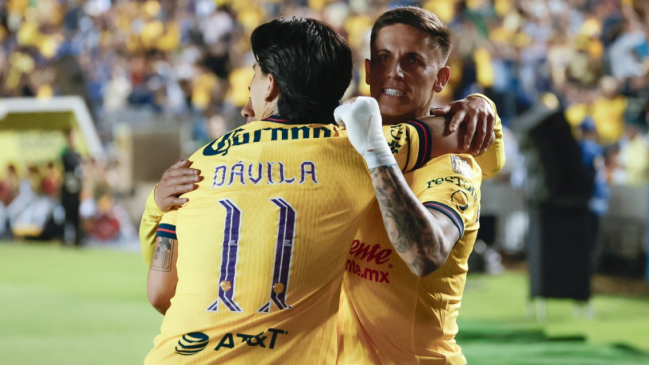 Víctor Dávila anotó en el triunfo que mantuvo a América como líder en México