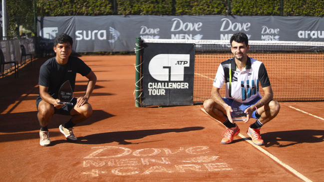 Matías Soto gritó campeón en el dobles del Challenger de Concepción