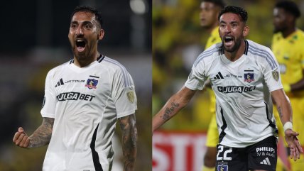  Colo Colo resistió ante Bucaramanga con los goles de Correa e Isla 