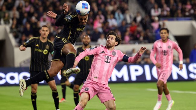 El ofensivo lienzo dedicado a Messi por hinchas de Los Angeles FC