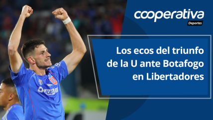  Cooperativa Deportes: Los ecos del triunfo de la U ante Botafogo en Libertadores 