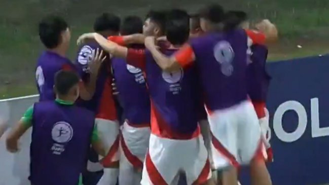 [VIDEO] El gol de Alonso Olguín que aseguró la clasificación de la Roja Sub 17 al Mundial