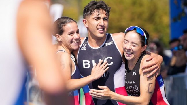 Chile se coronó campeón sudamericano de Triatlón en Colina