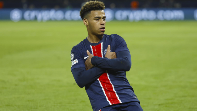 [VIDEO] Doué clavó un golazo a “Dibu” Martínez para el empate de PSG ante Aston Villa en Champions