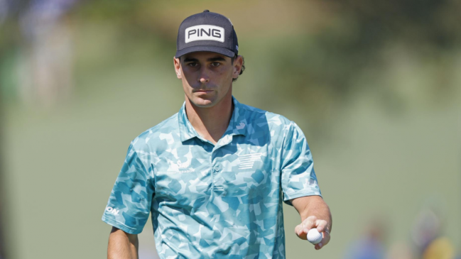 Joaquín Niemann tuvo un irregular comienzo en el Masters de Augusta