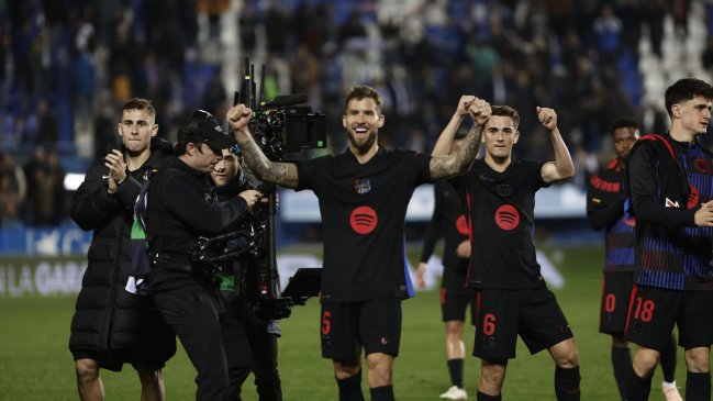 Barcelona venció con lo justo a Leganés y sigue firme en la cima de La Liga