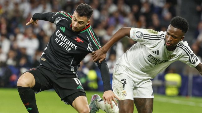 [VIDEO] Gabriel Martinelli liquidó a Real Madrid