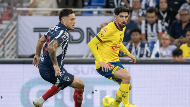 Club América confirmó desgarro de Diego Valdés en duelo con Monterrey
