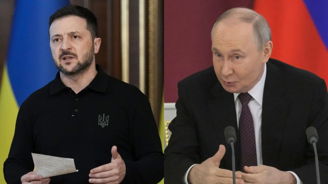 Zelenski acusa a Putin de un 