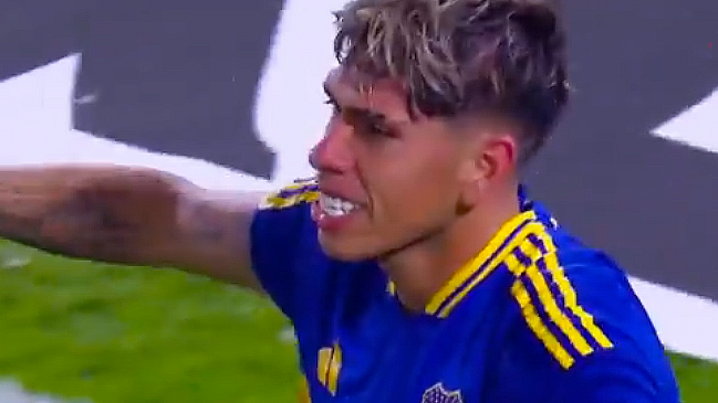 [VIDEO] Carlos Palacios abrió la cuenta para Boca Juniors en el duelo ante Estudiantes