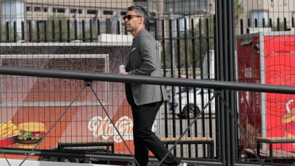   Jorge Valdivia reapareció en la escena pública y dijo presente en el Monumental 