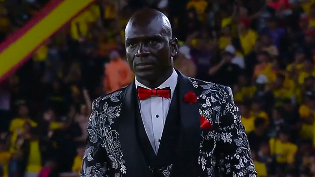 [VIDEO] Segundo Castillo volvió a acaparar miradas con su elegante estilo en la Copa Libertadores