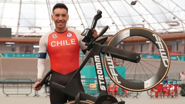 Hernán Moya volvió a competir con nueva bicicleta y se prepara para Los Angeles 2028