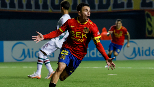 [VIDEO] El gol de Pablo Aránguiz para Unión Española ante Fluminense en la Sudamericana
