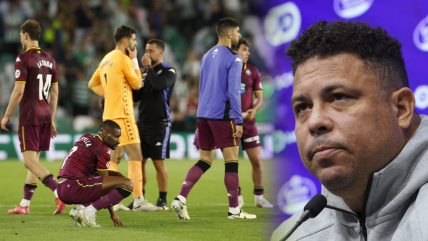   Hinchas de Valladolid cargaron contra Ronaldo por tercer descenso bajo su gestión 