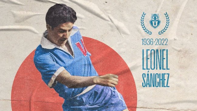 U. de Chile recordó a Leonel Sánchez a 89 años de su natalicio