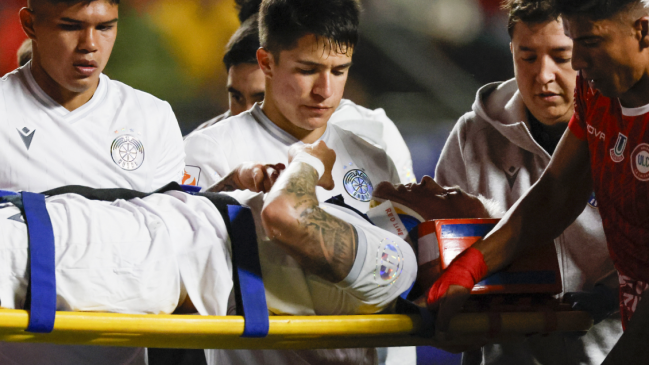 Audax informó evolución de Troyansky tras duelo en La Calera: Será dado de alta