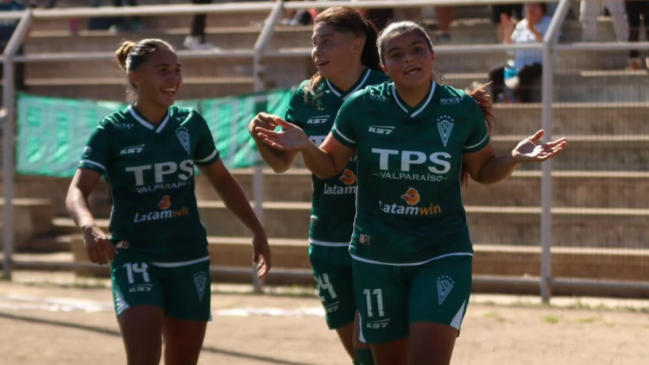Santiago Wanderers derribó a Everton en el Clásico Porteño de la Liga Femenina