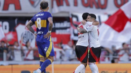   Palacios fue titular: River selló revitalizadora victoria ante Boca en el Superclásico 