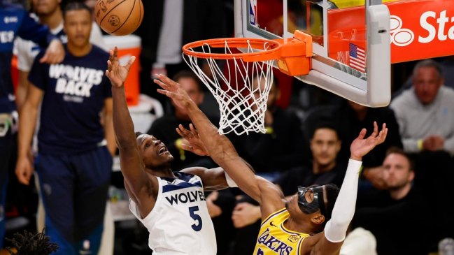 Minnesota dejó contra las cuerdas a los Lakers de Doncic y Lebron