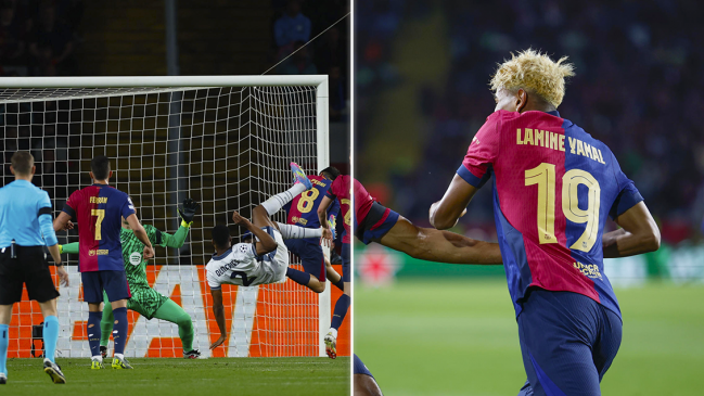 [VIDEOS] Dumfries aumentó y Lamine Yamal descontó con un golazo en las semis de Champions