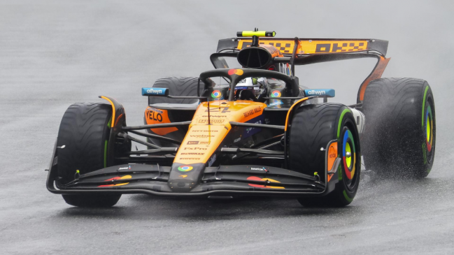 Lando Norris ganó el lluvioso y caótico sprint del GP de Miami