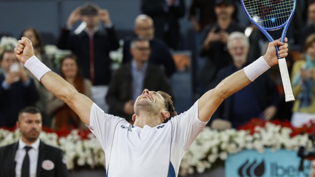 Casper Ruud venció a Jack Draper y conquistó en Madrid su primer título de Masters 1.000