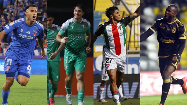 Resumen: La U ganó el clásico universitario y Audax, Palestino y Coquimbo lideran la Liga