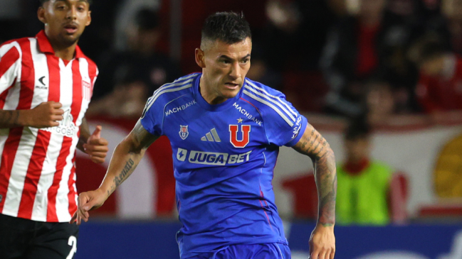 Charles Aránguiz quedó descartado en la U para su duelo contra Estudiantes
