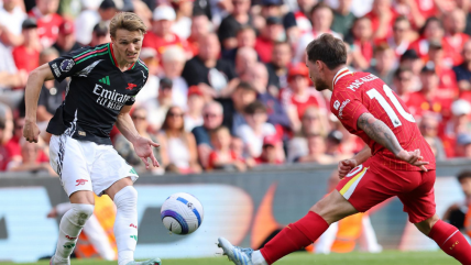   Liverpool empató ante Arsenal en la Premier League 