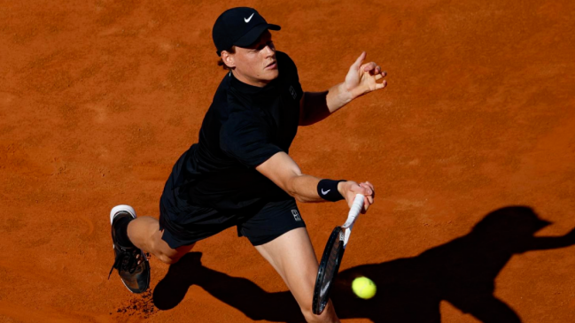 Jannik Sinner despachó a Jesper de Jong y avanzó a octavos en Roma