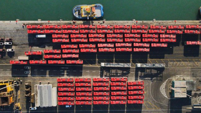 Más de 300 buses eléctricos se sumarán al transporte de la Región Metropolitana