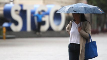   Anuncian ventoleras de O'Higgins al sur y lluvia el fin de semana en Santiago 