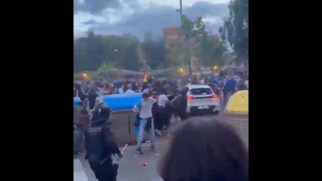Atropello múltiple en las afueras del Estadio de Espanyol dejó a una persona en estado crítico
