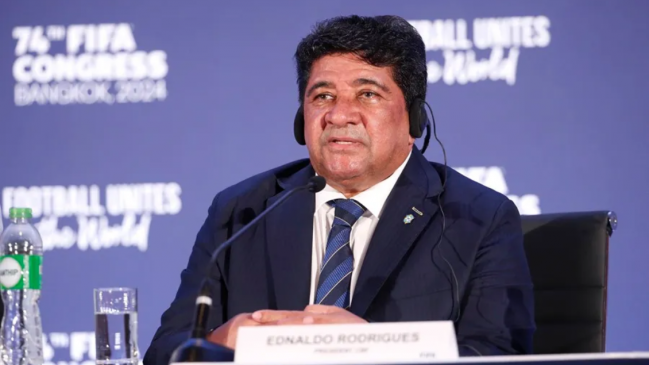 Ednaldo Rodrigues advirtió que la FIFA puede sacar a Brasil de las Clasificatorias