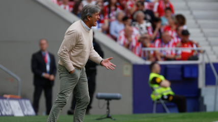   Real Betis sufrió dura derrota ante Atlético y Pellegrini se mostró ofuscado 