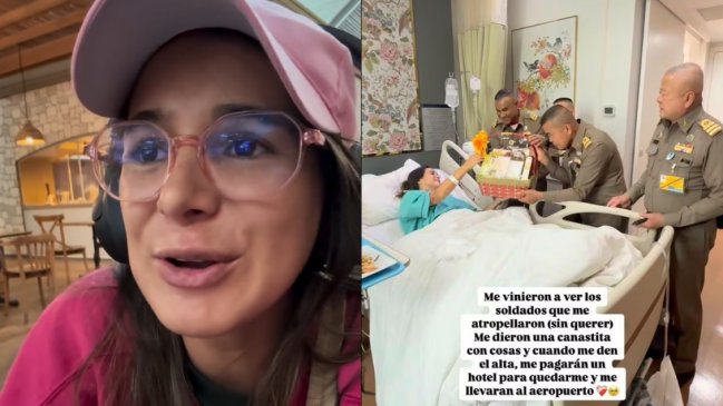 Chilena fue atropellada en Tailandia: Se le olvidó que en el país se maneja al revés