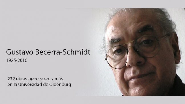 UAH rendirá homenaje a Gustavo Becerra-Schmidt con concierto inaugural y la repatriación de su archivo