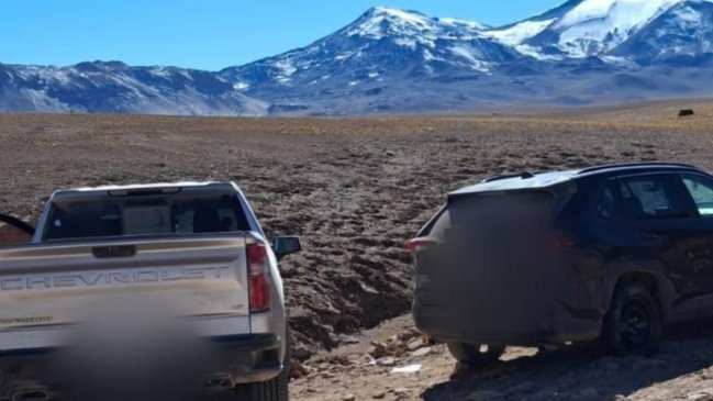 Tres vehículos robados recuperó Carabineros en el sector fronterizo de Antofagasta