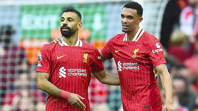 Liverpool cerró su temporada de campeón con un tardío empate ante Crystal Palace